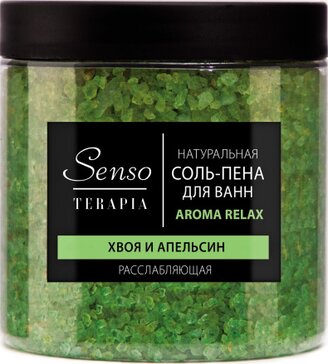 Senso terapia соль-пена для ванн расслабляющая 560г aroma relax