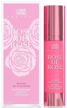 Librederm rose de rose крем-флюид дневной возрождающий 50мл