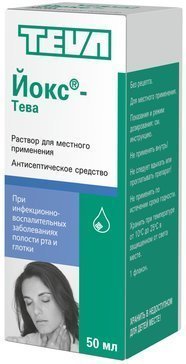 Йокс-Тева раствор для местного применения 50 мл