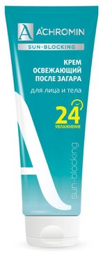 Achromin sun-blocking крем для лица и тела после загара освежающий 24 часа увлажнение 250мл