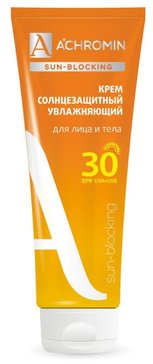 Achromin sun-blocking крем для лица и тела солнцезащитный spf30 250мл