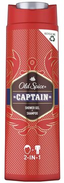 Old Spice Мужской гель- шампунь 2в1 Captain 400 мл