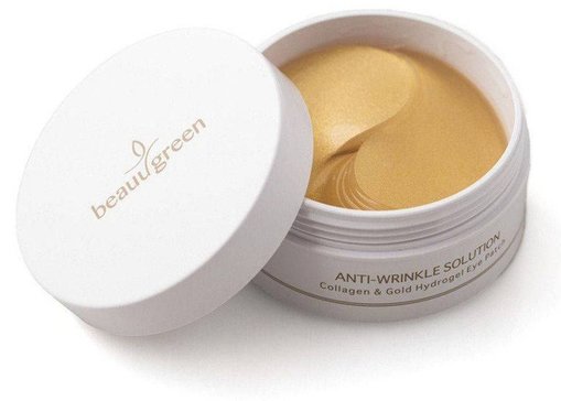 Beauugreen маска для век collagen gold hydrogel eye patch 60 шт стандарт