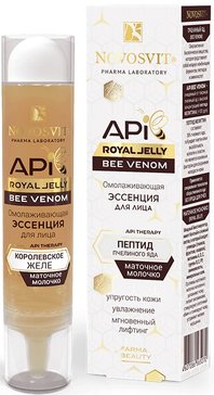 Омолаживающая эссенция для лица Bee Venom 35 мл Novosvit Api Royal Jelly