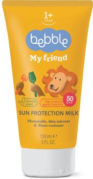 Bebble молочко солнцезащитное spf 50 150мл my friend