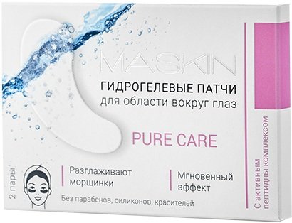 MASKIN Патчи для кожи вокруг глаз с активным пептидным комплексом SYN®-COLL 2 пары