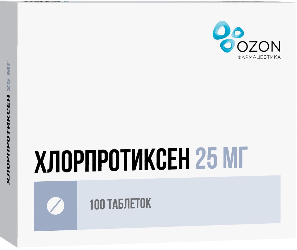 Купить хлорпротиксен таб п/об пленочной 25мг 100 шт озон (хлорпротиксен) в  городе Москва и МО в интернет-аптеке Планета Здоровья