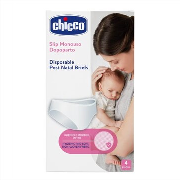 Chicco трусы одноразовые послеродовые р.46-48 4 шт