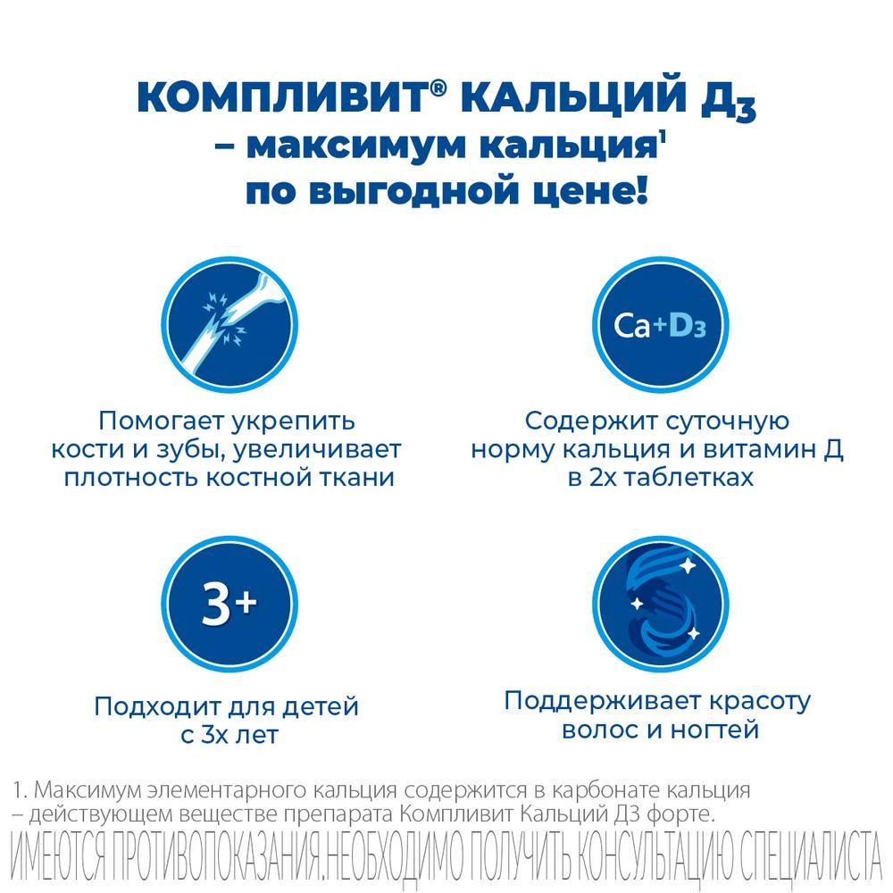 Купить компливит Кальций Д3 (апельсин) таб. 60шт, кальций + витамин д3  (кальция карбонат+холекальциферол) в городе Москва и МО в интернет-аптеке  Планета Здоровья