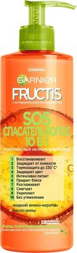 Garnier fructis sos крем спасатель волос 10в1 400мл комплексный несмываемый