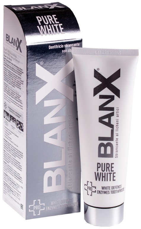 Blanx PRO Pure White Зубная паста отбеливающая Чистый Белый 75 мл