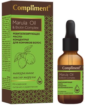 Ревитализирующее масло-концентрат для кончиков волос 25мл Marula Oil & Biotin Complex