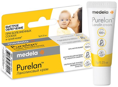 Purelan Medela Ланолиновый крем 7 г