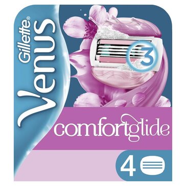 Gillette venus breeze spa кассеты comfortglide с гелевыми подушечками 4 шт