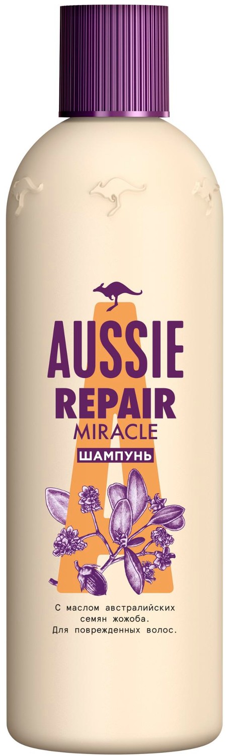 Aussie Repair Miracle Шампунь 300мл, Для Поврежденных Волос