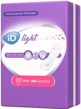 ID light прокладки урологические mini 20 шт