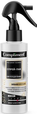 Compliment pro-expert technics спрей-лак для укладки волос 200мл