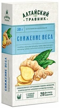 Алтайский травник фиточай Снижение веса 1.5г ф/пак 20 шт