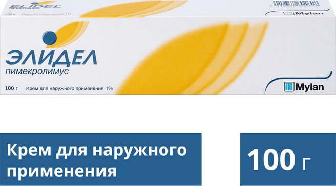 Элидел крем 1% 100 г