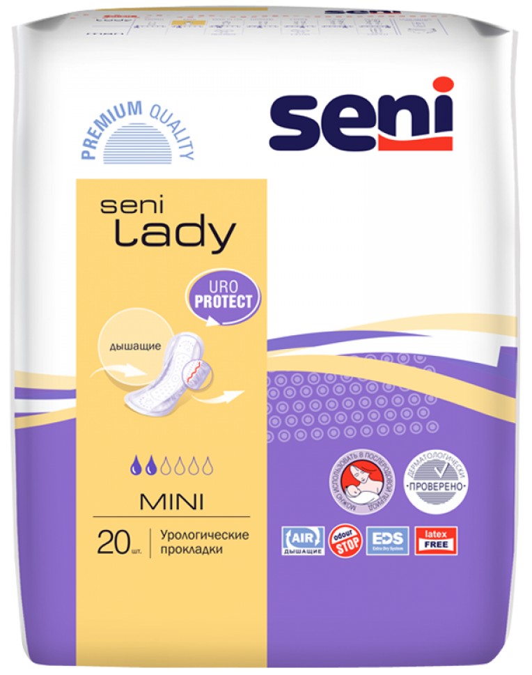 Seni Lady Mini прокладки урологические 20 шт 