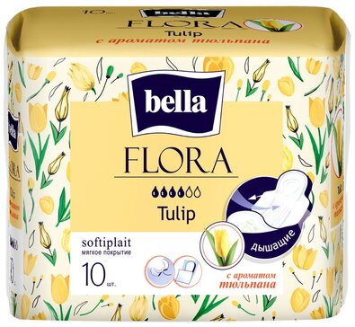 Bella flora прокладки 10 шт tulip