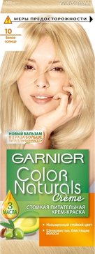 Garnier color naturals краска для волос тон 10 белое солнце