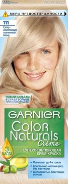 Garnier color naturals краска для волос сил.освет.платиновый блондин