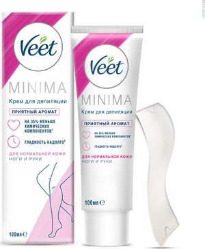 Крем для депиляции для нормальной кожи Veet MINIMA 100 мл