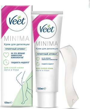 Крем для депиляции для сухой кожи Veet MINIMA 100 мл