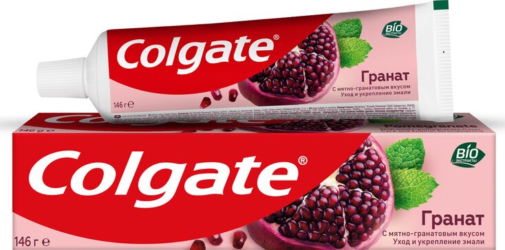 Colgate паста зубная 100мл гранат