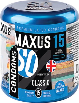 Презервативы классические Maxus classic 15 шт