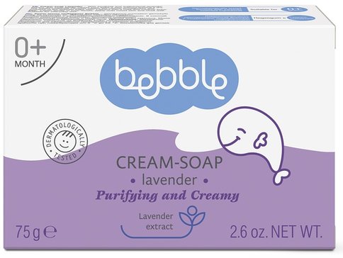 Bebble крем-мыло твердое cream-soap 75г с экстрактом лаванды