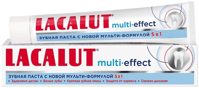 LACALUT multi-effect зубная паста для комплексного ухода 50 мл