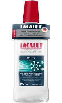 LACALUT white Ополаскиватель для полости рта 500 мл