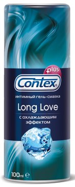 Contex plus гель-смазка с анестетиком 100мл long love