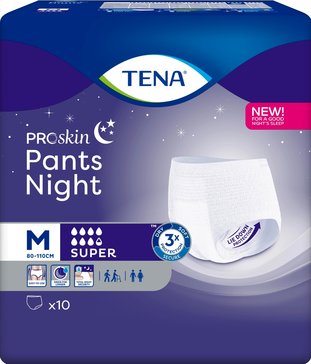 Tena Pants Night Super Подгузники-трусы для взрослых р.M 10 шт