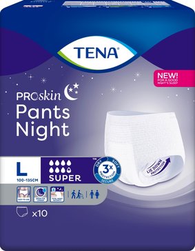 Tena Pants Night Super Подгузники-трусы для взрослых р.L 10 шт