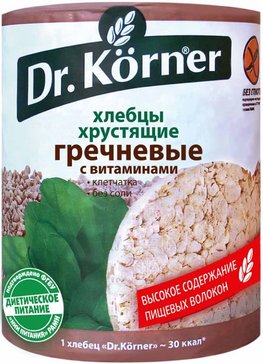 Dr.korner хлебцы 100г гречневые