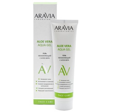 Гель увлажняющий /aloe vera aqua gel 100 мл Aravia laboratories 