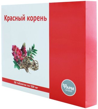 Красный корень таб. 50 шт 