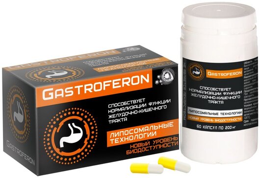 Гастроферон Gastroferon капс 60 шт