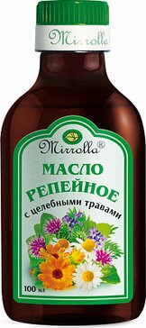 Мирролла масло 100мл репейное с целебными травами