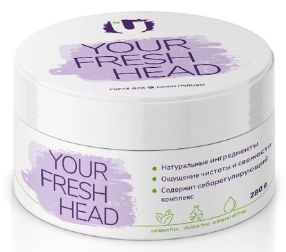 Гельтек THE U Скраб для кожи головы Your Fresh Head 280 г