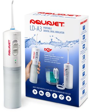 Ирригатор полости рта портативный AQUAJET LD-A3, цвет в ассортименте