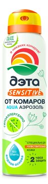 Дэта Aqua аэрозоль от комаров Sensitive 150 мл