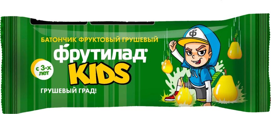 Фрутилад батончик kids фруктовый 25г грушевый