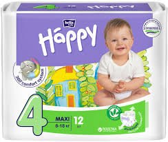 Bella baby happy подгузники детские maxi/2 8-18кг 1 шт