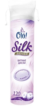 Ватные диски Ola! Silk Sense  120 шт