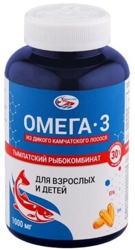 Salmoniсa Омега-3 из дикого камчатского лосося капс 160 шт 