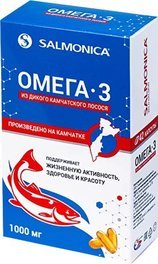 Salmoniсa Омега-3 из дикого камчатского лосося капс 42 шт 